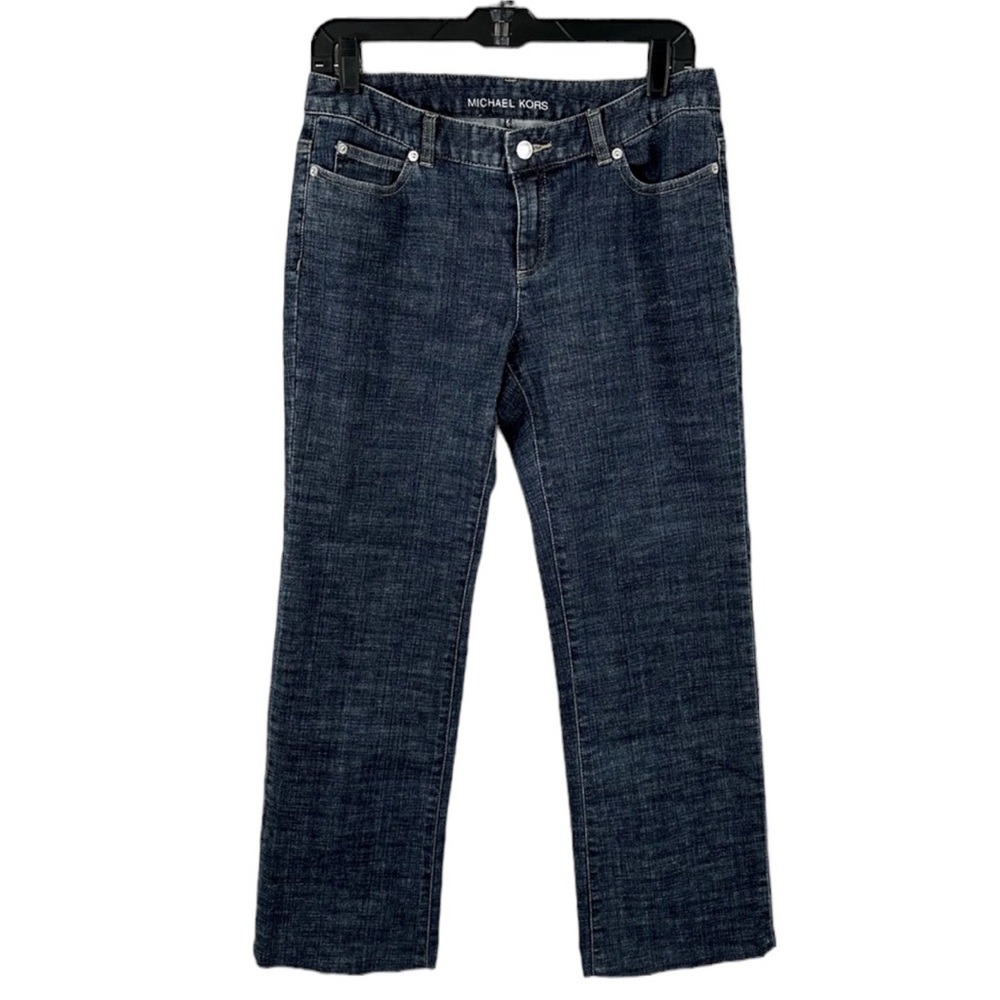 MICHAEL KORS Jeans Boot Cut Pocket Rivets size 6